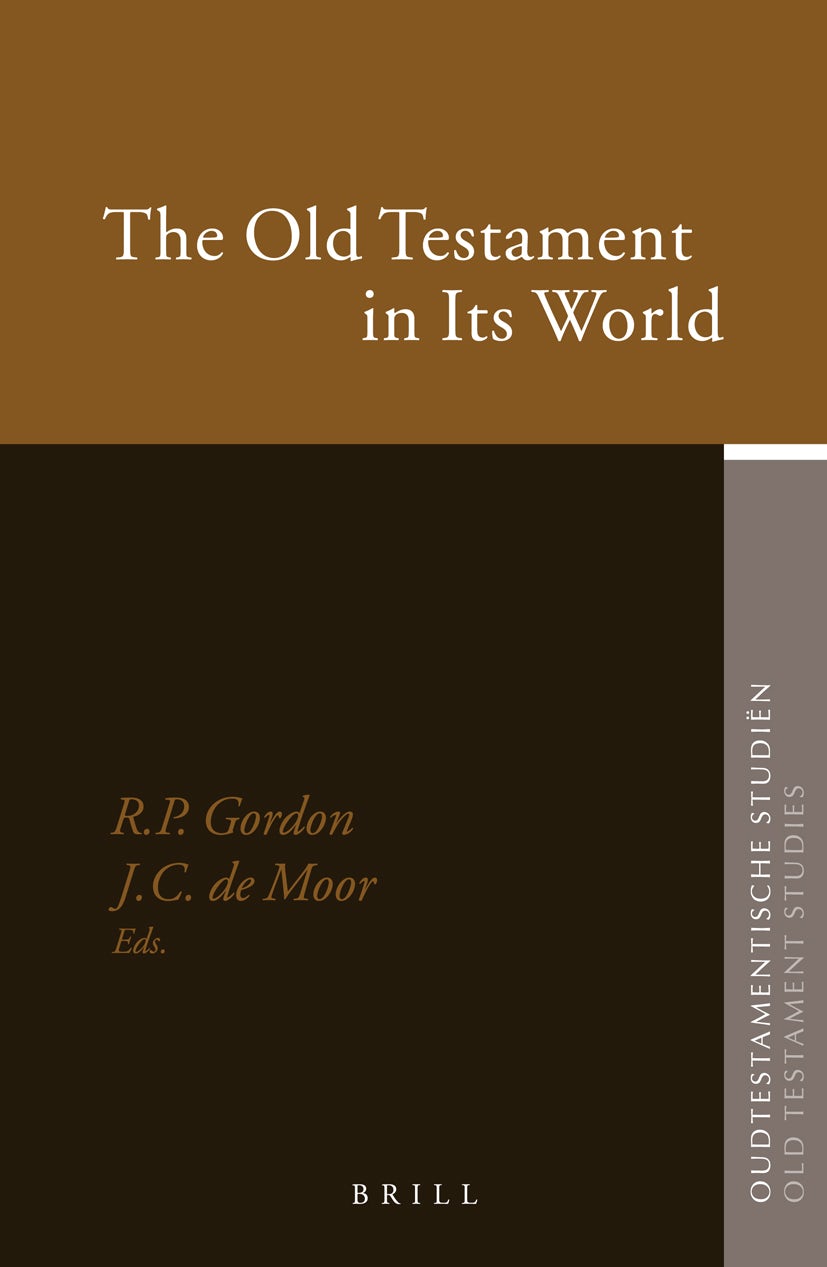 Book cover image for The Old Testament in Its World ISBN: 9789004143227